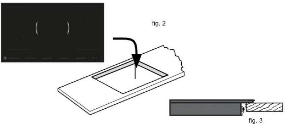 BERTAZZONI P905I2M30NV - Regolazione della posizione delle staffe di fissaggio - 2