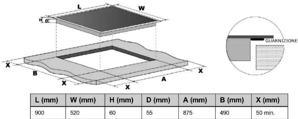 BERTAZZONI P905I2M30NV - Scelta delle attrezzature per l'installazione - 1