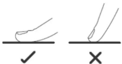 BERTAZZONI P905I2M30NV - Utilisation des commandes tactiles - 1
