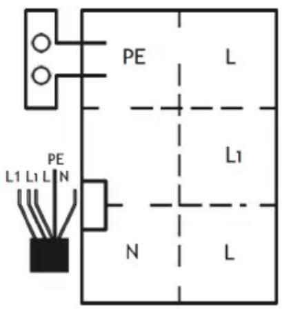 BERTAZZONI P905I2M30NV - Σύνδεση Σης εστίας στοῦλεκτριό δίκτυο - 3