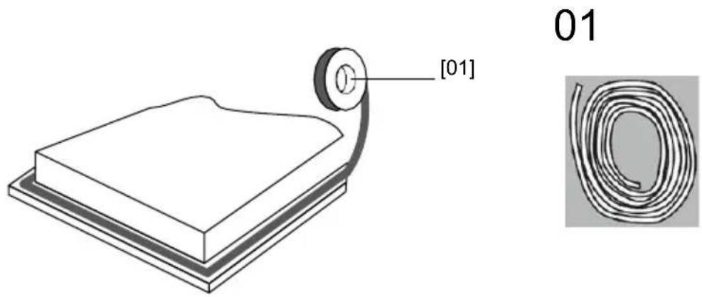BERTAZZONI P905I2M30NV - Púθμiαn tns θεσης twv στηριγματων στερεωσς - 1