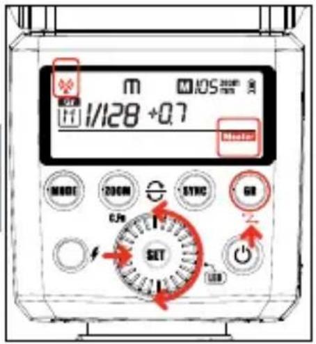 Hähnel MODUS 360RT (Sony) - - Master Unit Setting - 2