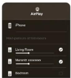 MARANTZ Cinema 60 - Lisez un morceau depuis votre iPhone, votre iPodtouch ou votre iPad sur plusieurs appareils synchronisés (AirPlay 2) - 3
