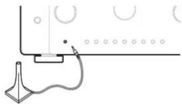 MARANTZ Cinema 60 - Connectez le microphone de mesures et de configuration sur la prise SETUP MIC de cet appareil. - 1