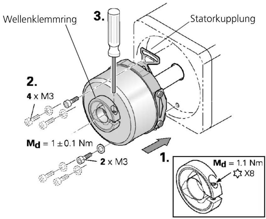 IFM RO6348 - Durchgehende Hohlwelle - 1