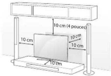 LG 55UH8500 - Installation sur une table - 1