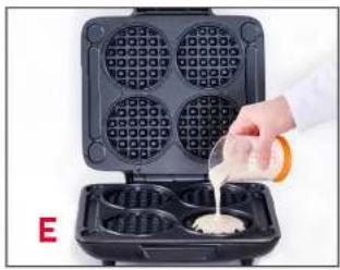 Dash Multi Mini DMMW400GBAQ04 - USING YOUR MULTI MINI WAFFLE MAKER CLEANING & MAINTENANCE - 1