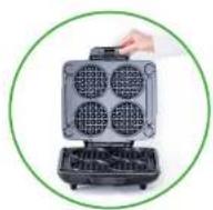Dash Multi Mini DMMW400GBAQ04 - parts & Features using your Multi Mini Waffle Maker - 4