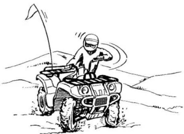 YAMAHA Kodiak 450 (2023) - Avertissement - 2