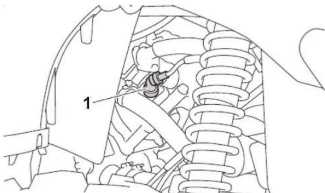 YAMAHA Kodiak 450 (2023) - Dépose de la bougie - 1