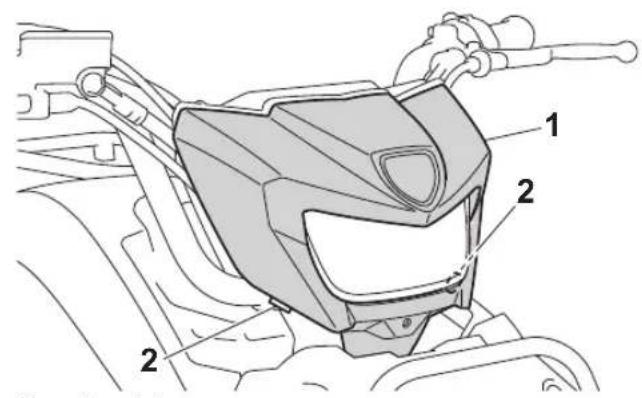 YAMAHA Kodiak 450 (2023) - Ampoules de phares gauche et droit - 4