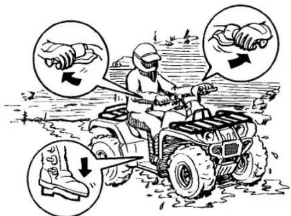 YAMAHA Kodiak 450 (2023) - Avertissement - 2