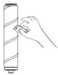 Roidmi X30 Pro - c) Nettoyage de larosse rotative - 2