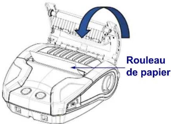 ZEBRA ZQ300 - Chargement du papier - 3
