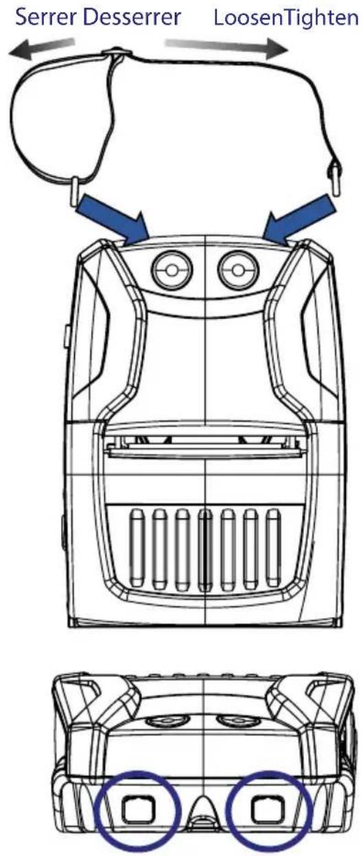 ZEBRA ZQ300 - Bandoulière réglable - 2