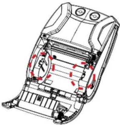ZEBRA ZQ300 - Écarteurs de papier - 1