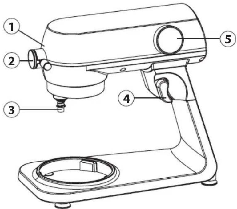 CASO KM 1800 BlackG - Design and Function - 1