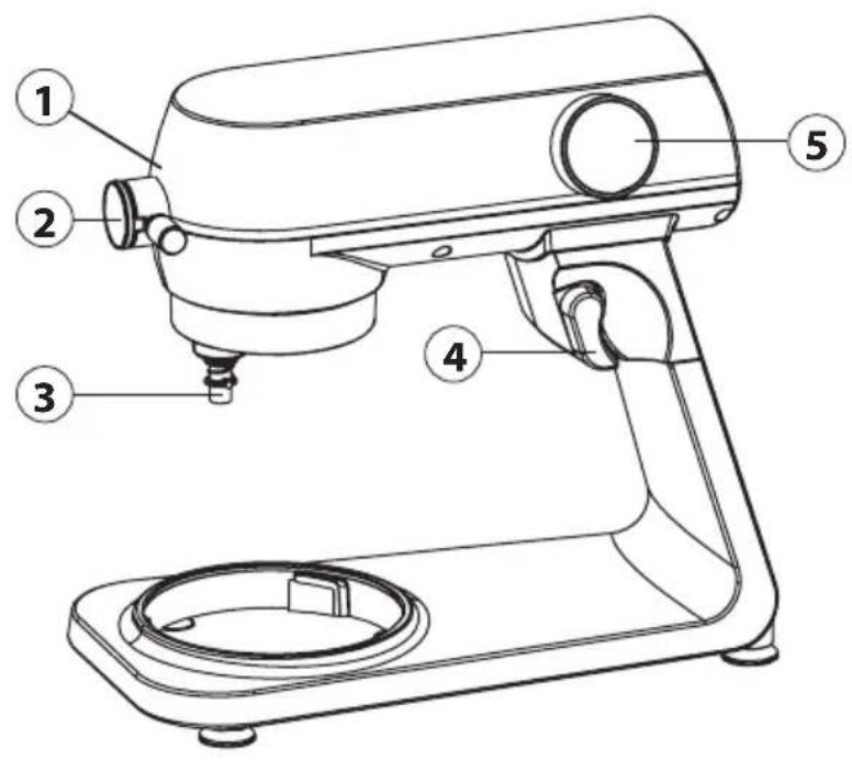 CASO KM 1800 BlackG - Overzicht - 1