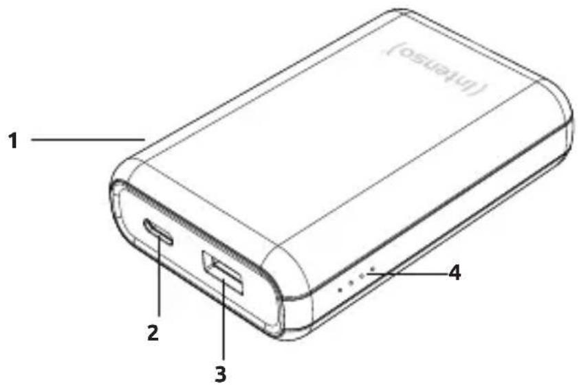 INTENSO A10000 - Device overview - 1
