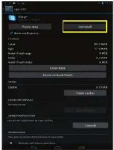 Nextbook 8 NX785QC8G - Affichage du menu - 1