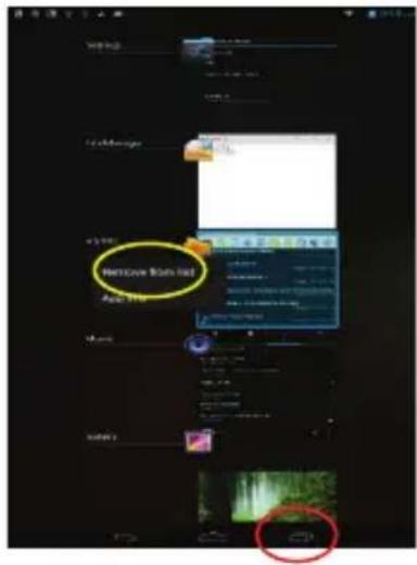 Nextbook 8 NX785QC8G - Close Recent Applications - 1
