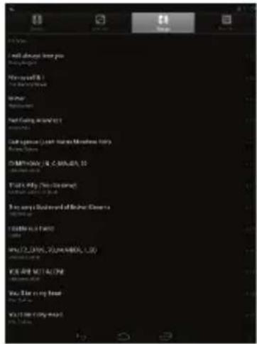 Nextbook 8 NX785QC8G - Bibliothèque de musique - 1