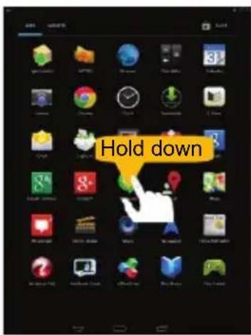 Nextbook 8 NX785QC8G - Customizing Home Screen Items - 2