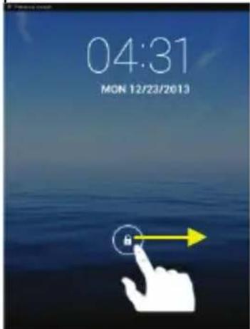 Nextbook 8 NX785QC8G - Déverrouillage de l'écran - 1