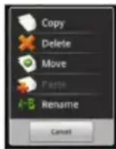 Nextbook 8 NX785QC8G - Copy/Move Files and Folders - 1