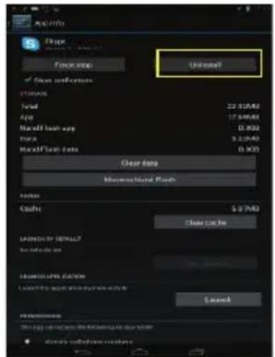 Nextbook 8 NX785QC8G - Uninstall Applications - 3