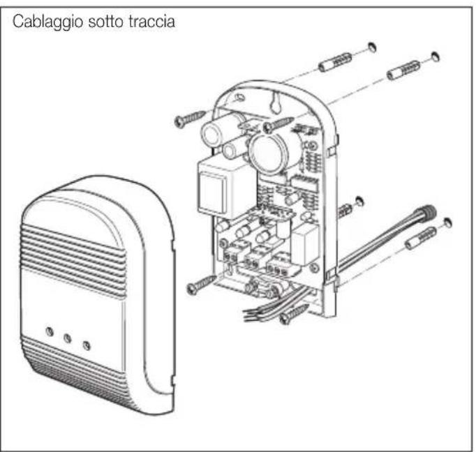 Vimar 20421.B - Esempi di installatione e cablaggio appearecchi da parete - 2