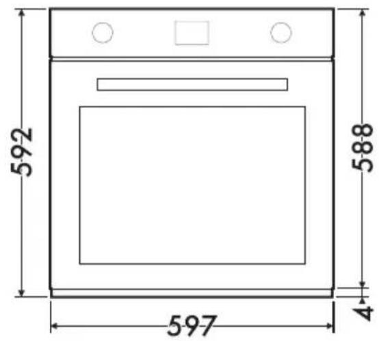 SMEG SF6400TB - Douilles de fixation - 4