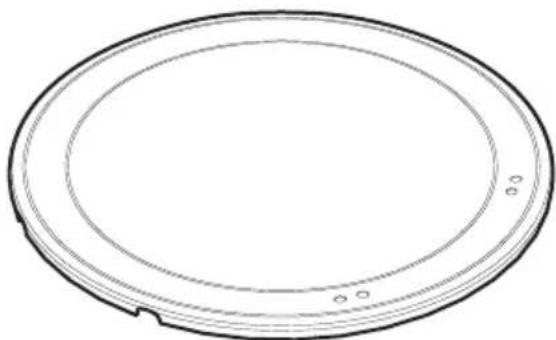 SMEG SF6400TB - Couvercle pierre à pizza (sur certains modèles uniquement) - 1