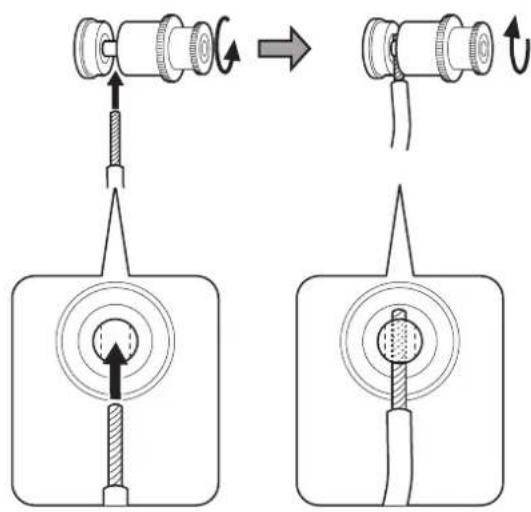 Esoteric Grandioso S1X - Cuando seutilicen cables de altavozpelados (hilos conductores al aire) - 1