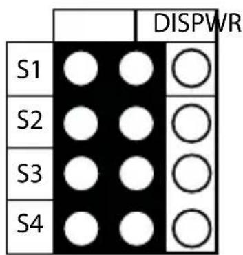 StarTech.com PEX4S553S - Configuration des cavaliers - 1