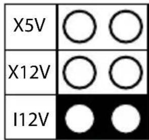 StarTech.com PEX4S553S - Sélection de source de puissance auxiliaire : - 3