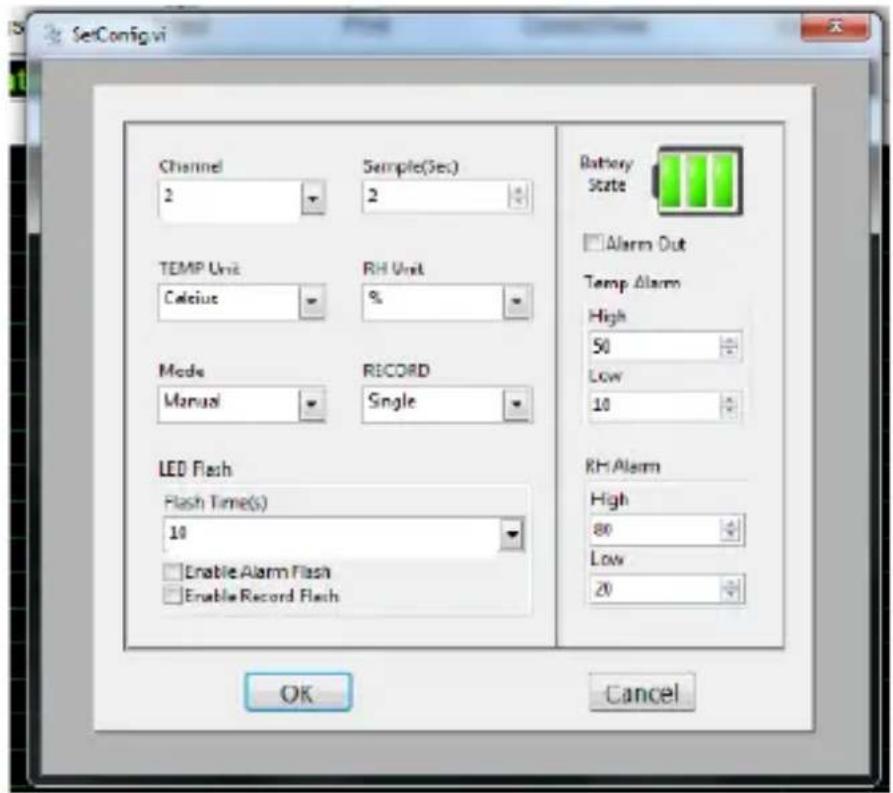 VELLEMAN DEM105 - Configurar el数据分析 - 1