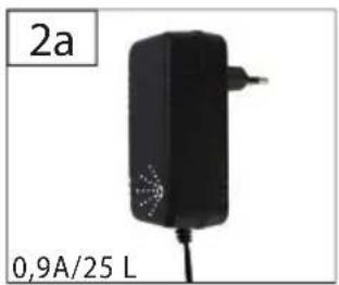 Güde 3A36 L - 25,2 V - 0,9A/25 L; 2A/25 L - 4