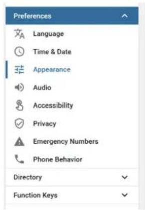 Snom D862 - Formats d'heure et de date - 1