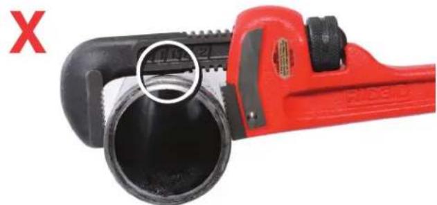 RIDGID 810 - Chart 1 - Suggested Pipe Size Range - 2