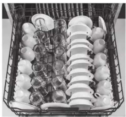 GE Café CDT800P2NS1 - couverts - Panier supérieur - 1