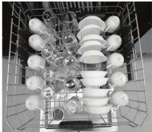 GE Café CDT800P2NS1 - Place Settings - Upper Rack - 1