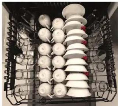GE Café CDT800P2NS1 - Place Settings - Upper Rack - 3