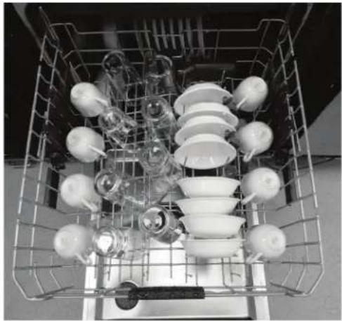 GE Café CDT800P2NS1 - couverts - Panier supérieur - 1