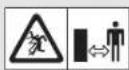 FLYMO SpeediMo 360C - Symbols on the product - 2