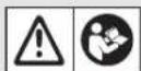 FLYMO SpeediMo 360C - Symbols on the product - 1