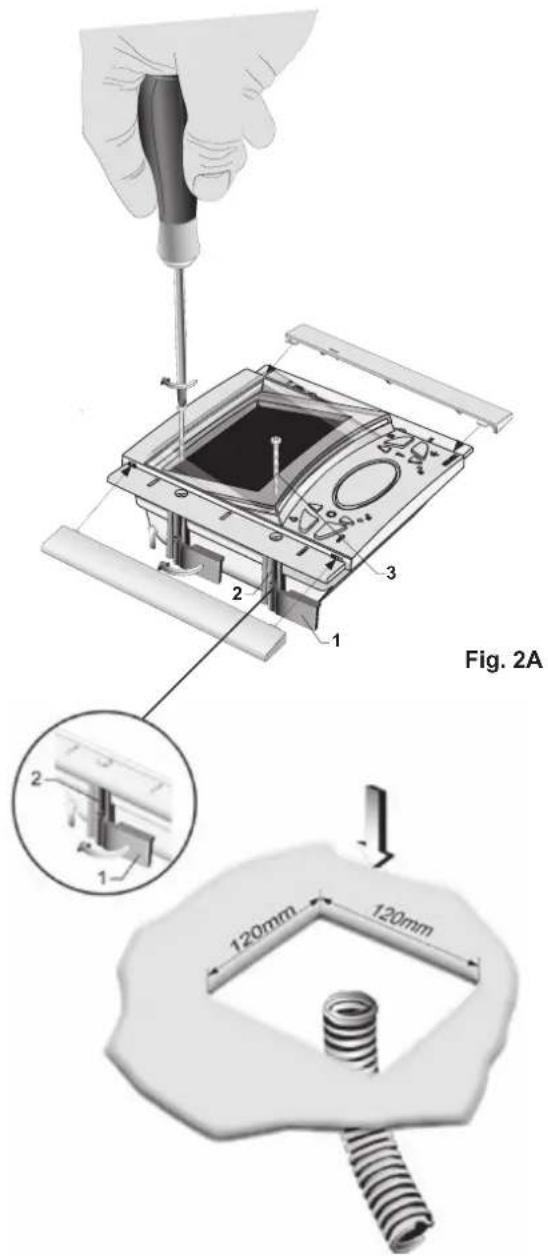 Vimar ELVOX 662C - INSTALAÇÃO DO 6621 COM OS SUPORTES Art. R660 - 1