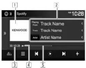 KENWOOD DDX24BT - Opérations de lecture - 1