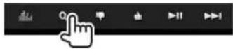 KENWOOD DDX24BT - Election d'une station a partir de la liste - 1