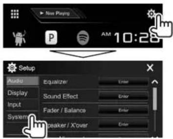 KENWOOD DDX24BT - Selection de la méthode de connexion Opérations de lecture de l'iPod/iPhone - 1